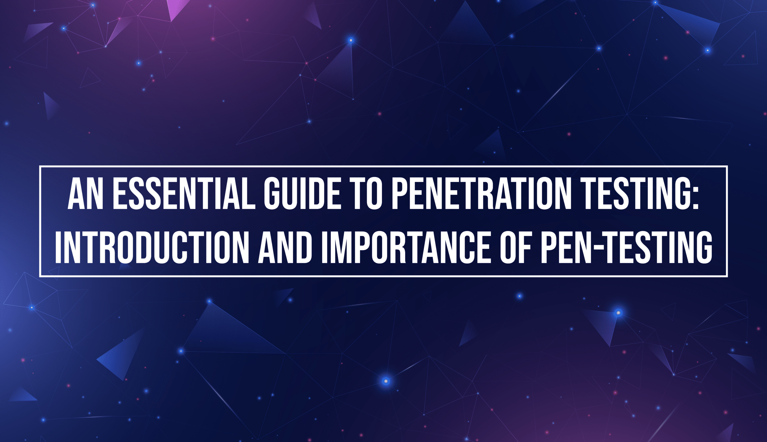 An Essential Guide to Penetration Testing: Introduction and Importance of Pen-Testing