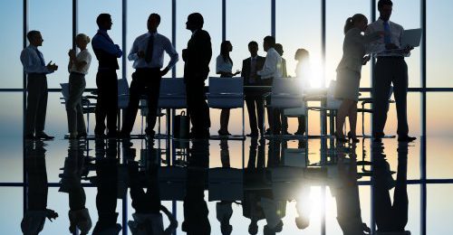 Group of Business People Meeting